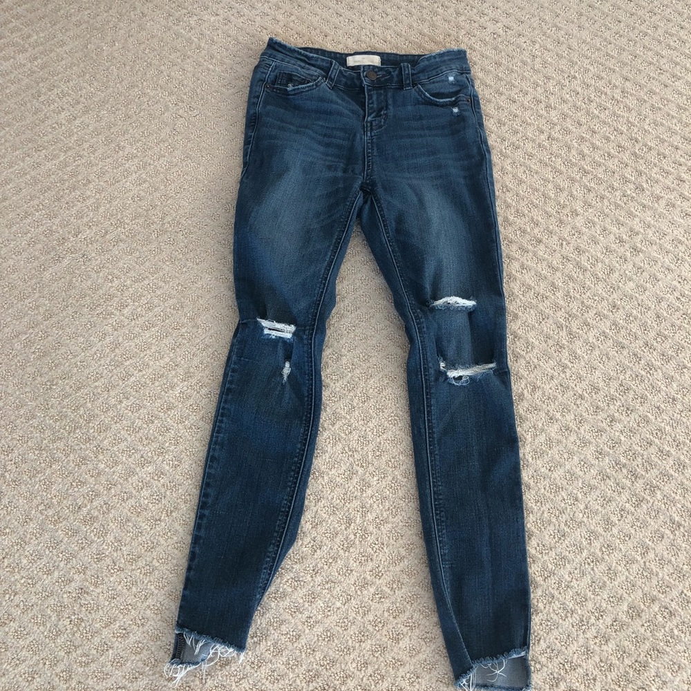 Retropolian distressed jeans